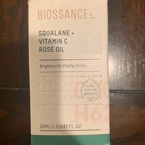 biossance squalane + vitamin C rose oil
